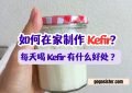 每天喝 Kefir 有什么好处 ？如何在家制作 Kefir?